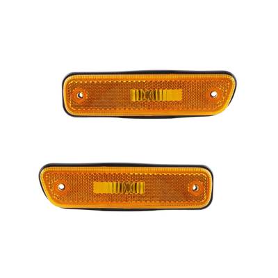 Rareelectrical - New Turn Signal Light Pair Compatible With Suzuki Grand Vitara 02-05 3651065D01 3652065D01 - Image 2