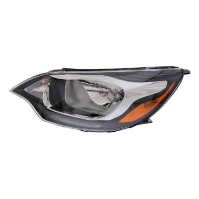 Rareelectrical - New Left Headlight Compatible With Kia Rio Ex Sedan 2012-2017 By Part Number 92101-1W100 921011W100 - Image 1