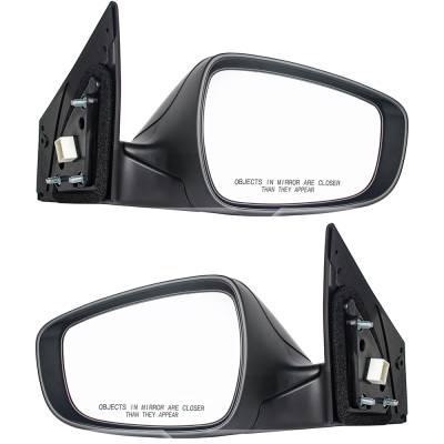 Rareelectrical - New Pair Of Mirrors Compatible With Hyundai Elantra Coupe Gl Gls Gs Se Coupe 2 Door 2.0L 2014 2015 - Image 2