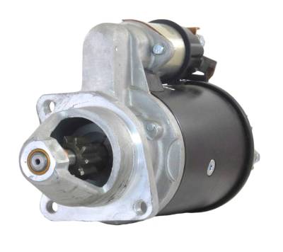 Rareelectrical - New Starter Motor Compatible With Case Wheel Tractor 380Ck D-179 Diesel 1973-1980 537140R95 - Image 1