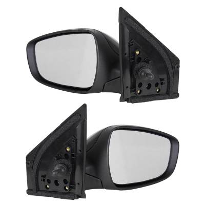 Rareelectrical - New Pair Of Door Mirrors Fits Hyundai Accent Gl Gls L Se 2012-2017 876201R200 - Image 1