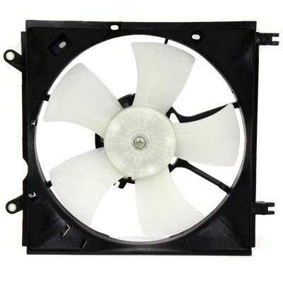 Rareelectrical - New Cooling Fan Compatible With Toyota Rav4 2001-2002 By Part Numbers 16361-23050 1636123050 - Image 1