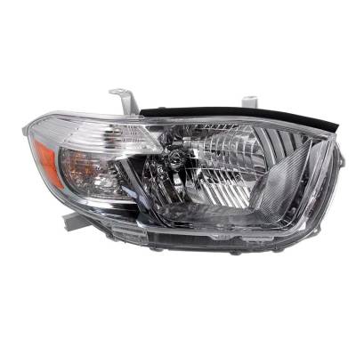 Rareelectrical - New Passengers Halogen Headlight Compatible With Toyota Highlander Se Sport 2011-2013 By Part Number - Image 3