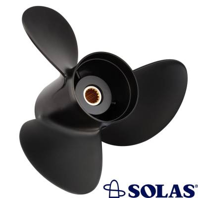 Rareelectrical - New Aluminum Propeller Compatible With Mariner Efi 15 Spline 225 For Years 1996-2004 By 1511-150-15 - Image 3