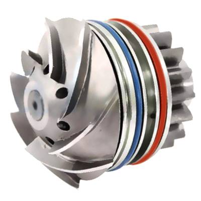 Rareelectrical - New Water Pump Compatible With John Deere Combine Models 9550 9610 9650 9660 9560 Sts 9640 Wts 9650 - Image 1