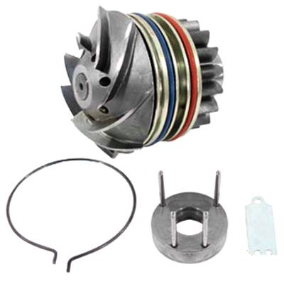 Rareelectrical - New Water Pump Compatible With John Deere Combine Models 9550 9610 9650 9660 9560 Sts 9640 Wts 9650 - Image 2