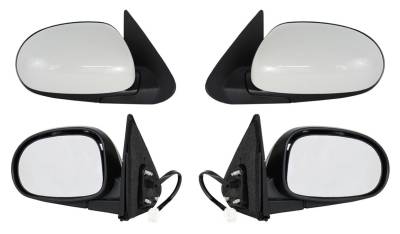Rareelectrical - New Door Mirror Pair Compatible With Nissan 00-03 Maxima Power W/O Heat 68517N Ni132012168518n - Image 2