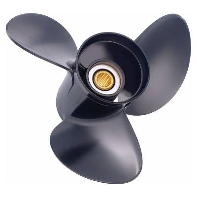 Rareelectrical - New Aluminum Propeller Compatible With Yamaha T25 4-Cyc. High Thrust 13 Spline 25 2010-21 31074 - Image 1