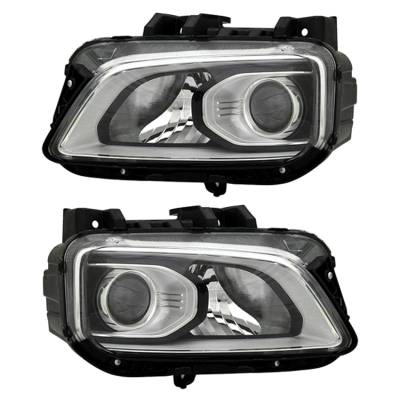 Rareelectrical - New Pair Of Headlight Compatible With Hyundai Kona Se Sport Utility 2018 By Part Number 92102-J9020 - Image 1