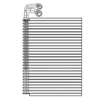 Rareelectrical - New A/C Evaporator Core Compatible With Dodge Challenger Base R/T Srt8 2011-2014 68110611Aa - Image 3