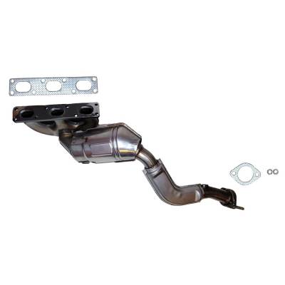 Rareelectrical - New Catalytic Converter Compatible With Bmw 328I 528I 1999 By Part Numbers 526010 16565 50175 17100 - Image 1