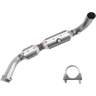 Rareelectrical - New Catalytic Converter Compatible With Ford F-150 Pickup 1997-1998 By Part Numbers 448017 645256 - Image 1