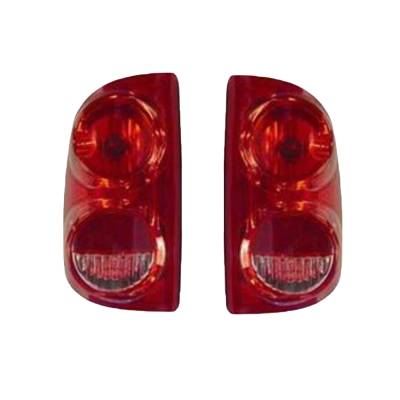 Rareelectrical - New Tail Light Pair Compatible With Dodge Dakota 2006-2010 Ch2819104 Ch2818104 55077605Ad 55077604Ad - Image 1