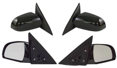 New Door Mirror Pair Compatible With Hyundai 06-10 Sonata Power W/Heat Hy1320148 876103K900