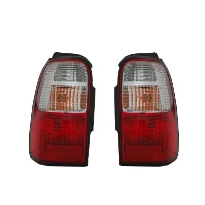 Rareelectrical - New Right And Left Tail Lights Compatible With Toyota 4Runner 2001-2002 To2801137 81550-35240 - Image 1