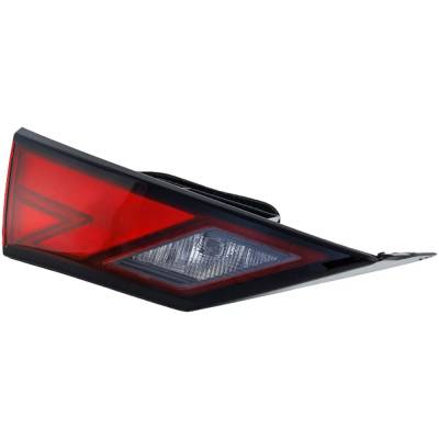 Rareelectrical - New Left Inner Tail Lights Compatible With Nissan Sentra S Sr Sv Sedan 2.0L 2020 2021 2022 2023 By - Image 2