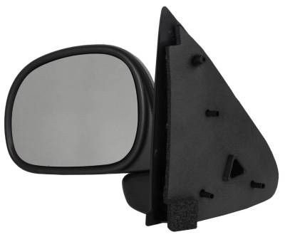 Rareelectrical - New Lh Door Mirror Compatible With 97-04 F150 F250 F350 F450 Old Style Manual Fd40r Fo1321132 1L3z - Image 1