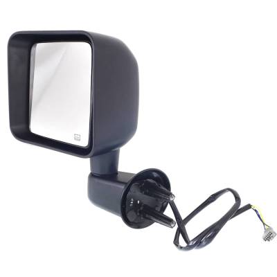 New Left Mirror Compatible With Jeep Wrangler 3.6L 2014-2014 By Part Numbers Ch1320372 68229611Aa