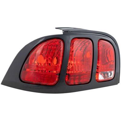 Rareelectrical - New Left Tail Lights Compatible With Ford Mustang 3.8L 4.6L 1996 1997 1998 By Part Numbers Fo2800142 - Image 3