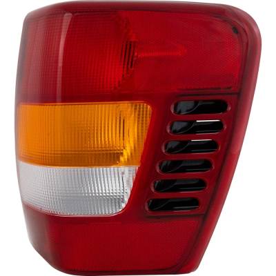 Rareelectrical - New Right Tail Lights Compatible With Jeep Grand Cherokee 4.0L 4.7L 1999 2000 2001 2002 2003 By Part - Image 2