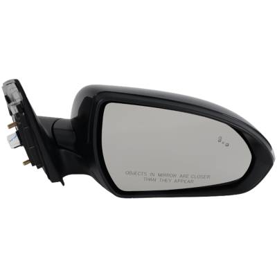 Rareelectrical - New Right Mirror Compatible With Hyundai Elantra 1.6L 2.0L 2019-2019 By Part Numbers Hy1321269 - Image 2