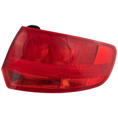 Rareelectrical - New Right Tail Lights Compatible With Audi A3 Quattro A3 2.0L 3.2L 2006 2007 2008 By Part Numbers - Image 1