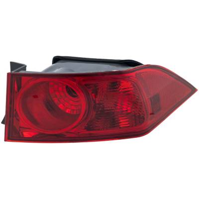 Rareelectrical - New Right Tail Lights Compatible With Acura Tsx 2.4L 2006 2007 2008 By Part Numbers Ac2819109 - Image 1