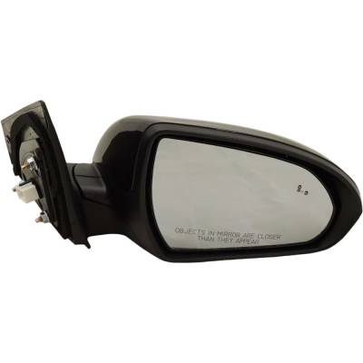 Rareelectrical - New Right Mirror Compatible With Hyundai Elantra 1.4L 1.6L 2.0L 2017-2017 By Part Numbers Hy1321227 - Image 2
