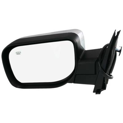 Rareelectrical - New Left Mirror Compatible With Nissan Pathfinder Armada 5.6L 2004 2005 2006 2007 2008 2009 2010 - Image 2