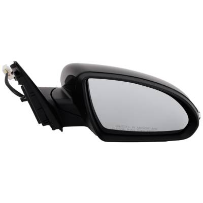 Rareelectrical - New Right Mirror Compatible With Kia Optima 2.4L 2016-2017 By Part Numbers Ki1321220 87620D5010 - Image 1