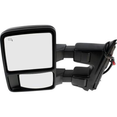 Rareelectrical - New Left Mirror Compatible With Ford F-250 Super Duty F-350 Super Duty F-450 Super Duty F-550 Super - Image 1