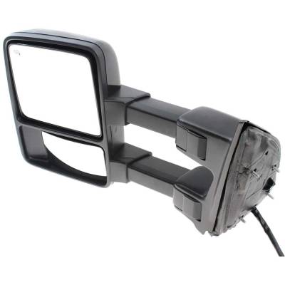 Rareelectrical - New Left Mirror Compatible With Ford F-350 Super Duty F-550 Super Duty F-250 Super Duty F-450 Super - Image 1