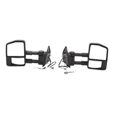 Rareelectrical - New Left Mirror Compatible With Ford F-250 Super Duty F-350 Super Duty F-450 Super Duty F-550 Super - Image 2
