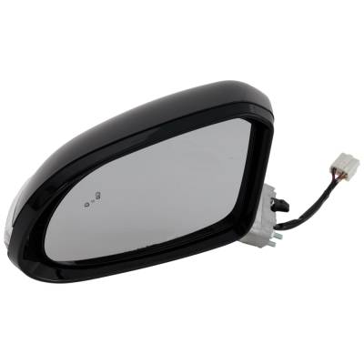Rareelectrical - New Left Mirror Compatible With Hyundai Santa Fe 2.0L 2.4L 2019-2019 By Part Numbers Hy1320264 - Image 2