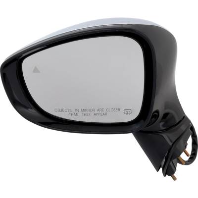 New Left Mirror Compatible With Chrysler Pacifica 3.6L 2020-2020 By Part Numbers Ch1320520