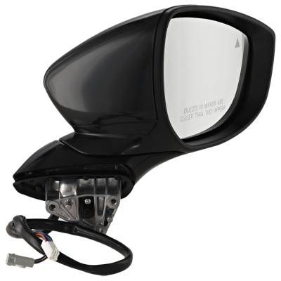 Rareelectrical - New Right Mirror Compatible With Mazda Cx-30 2.0L 2.5L 2020-2022 By Part Numbers Ma1321247 - Image 3
