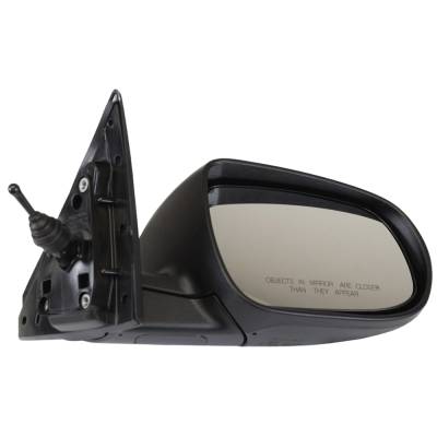 Rareelectrical - New Right Mirror Compatible With Kia Forte 2.0L 2.4L 2010-2012 By Part Numbers Ki1321165 876061M100 - Image 2