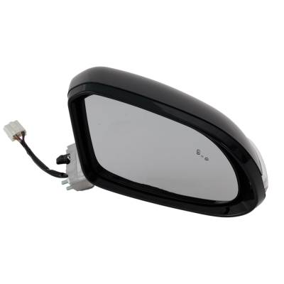 Rareelectrical - New Right Mirror Compatible With Hyundai Santa Fe 2.0L 2.4L 2019-2019 By Part Numbers Hy1321264 - Image 2
