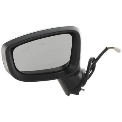 Rareelectrical - New Left Mirror Compatible With Mazda 3 3 Sport 2.0L 2.5L 2014-2015 By Part Numbers Ma1320190 - Image 2