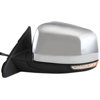 Rareelectrical - New Left Mirror Compatible With Jeep Grand Cherokee Grand Cherokee Wk 2011 2022 By Part Numbers - Image 5