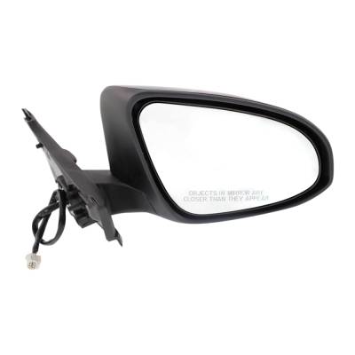 Rareelectrical - New Right Mirror Compatible With Toyota Yaris 1.5L 2015-2018 By Part Numbers To1321323 - Image 2