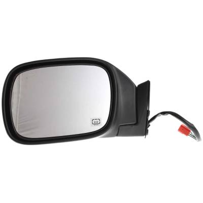 Rareelectrical - New Left Mirror Compatible With Jeep Cherokee 2.5L 4.0L 1997-2000 By Part Numbers Ch1320210 - Image 2