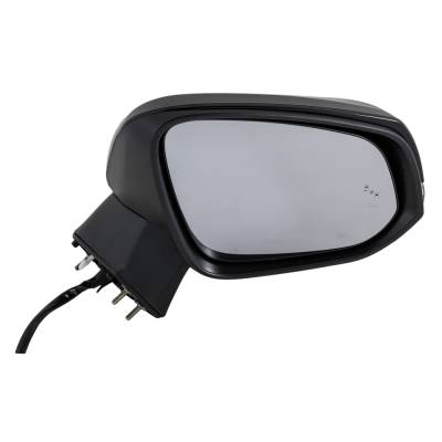 Rareelectrical - New Right Mirror Compatible With Toyota Rav4 2.5L 2019-2020 By Part Numbers To1321384 To1321388 - Image 2