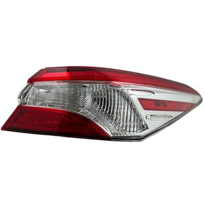 Rareelectrical - New Right Outer Tail Lights Compatible With Toyota Camry Hybrid Le Se L Trd Xse Sedan 4-Door 2.5L - Image 2