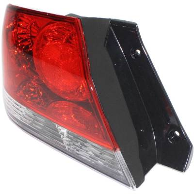 Rareelectrical - New Left Tail Lights Compatible With Mitsubishi Lancer 2.0L 2004 2005 2006 2007 By Part Numbers - Image 1