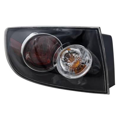 Rareelectrical - New Left Tail Lights Compatible With Mazda 3 2.0L 2.3L 2007 2008 2009 By Part Numbers Ma2800136 - Image 1