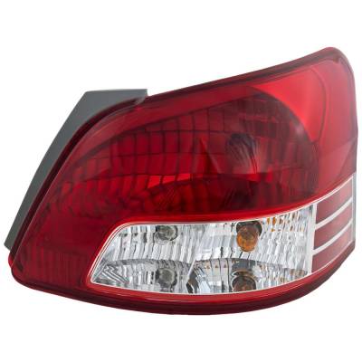 Rareelectrical - New Right Tail Lights Compatible With Toyota Yaris 1.5L 2007 2008 2009 2010 2011 2012 By Part - Image 2