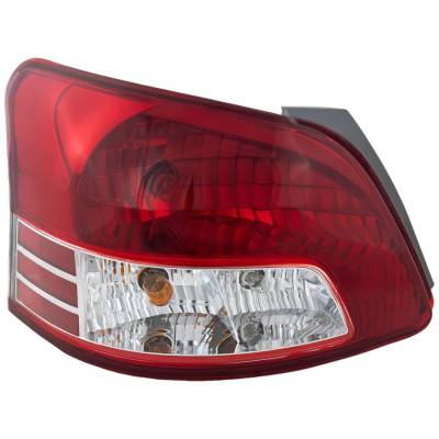 Rareelectrical - New Left Tail Lights Compatible With Toyota Yaris 1.5L 2007 2008 2009 2010 2011 2012 By Part Numbers - Image 1