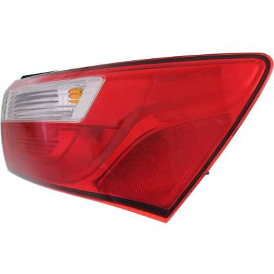 Rareelectrical - New Right Tail Lights Compatible With Kia Rio 1.6L 2012 2013 2014 2015 2016 2017 By Part Numbers - Image 1