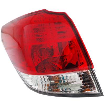 Rareelectrical - New Left Tail Lights Compatible With Subaru Outback 2.5L 3.6L 2010 2011 2012 2013 2014 By Part - Image 1